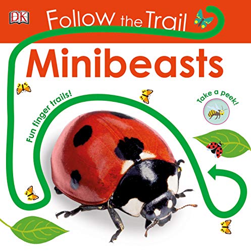 Follow the Trail Minibeasts: Take a Peek! Fun Finger Trails!